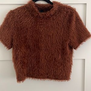 Derek Heart orange too, size large